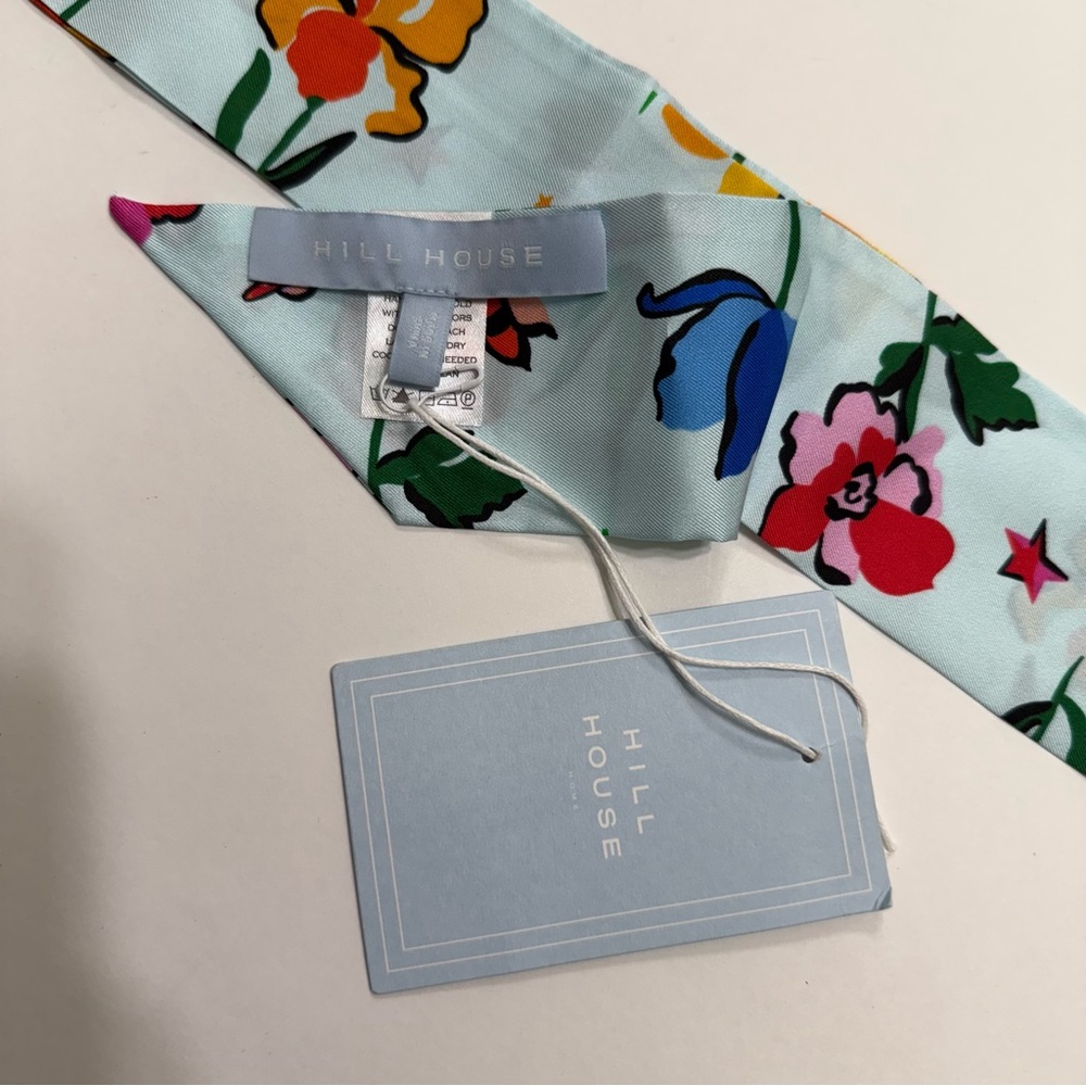 NWT Hill House Lucky Scarf Space Floral - Picture 3 of 7